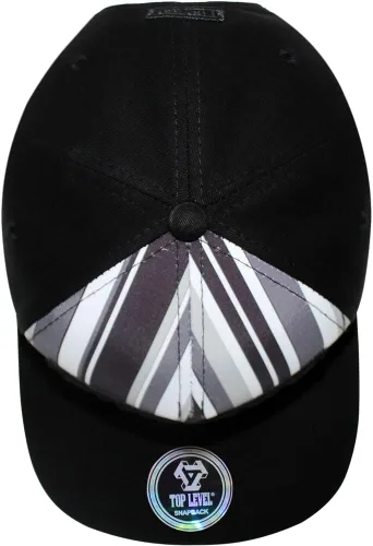 Miniatura 7 de Top Level Gorra ajustable de algodón Snapback 7 (varios diseños únicos de sombreros disponibles)