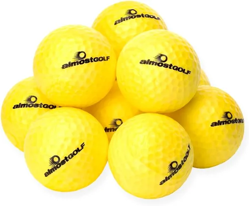 Miniatura 4 de ALMOSTGOLF Pelotas de golf de espuma de práctica de vuelo limitadas: giro realista, trayectoria y entrenamiento de precisión