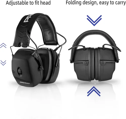 Miniatura 6 de PROHEAR Electronic Shooting Ear Protection Muffs 056-electronic Orejeras de tiro