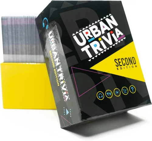 Miniatura 10 de Urban Trivia Game - ¡Juego de cartas para la cultura! TV, películas, música, deportes y experiencias de la comunidad afroamericana. Ideal