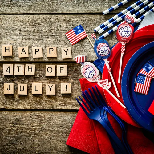 Miniatura 5 de Patriotic USA Charms Blow Pops: bolsa de 14 piezas