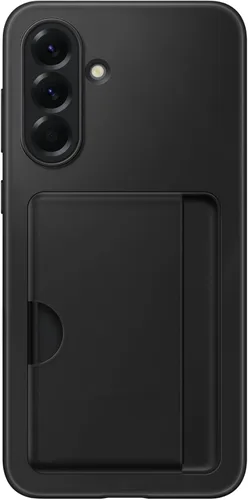 Samsung Galaxy - Funda con ranura para tarjeta oficial para Galaxy A56, color negro