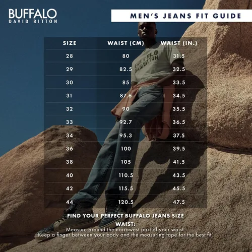 Miniatura 5 de Buffalo David Bitton Torpedo - Sarga elástica para hombre, color carbón