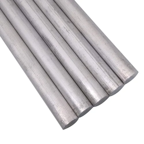 Miniatura 2 de 5pcs 0.394 in Dia x 9.843 in Largo 0.3937" x 9.84" Aluminio 6061 Barra de barra redonda
