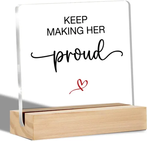 Miniatura 8 de Regalos inspiradores para mujeres y hombres, girasol, decoración del hogar, citas positivas, escritorio de oficina, letreros decorativos, placas