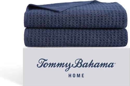 Miniatura 30 de Tommy Bahama - Toallas de baño, altamente absorbentes y suaves, esenciales para el baño, baja pelusa y resistentes a la decoloración, certificadas