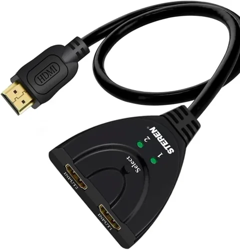 Miniatura 6 de Steren BL-526-032 Conmutador de coleta HDMI 2 x 1, negro