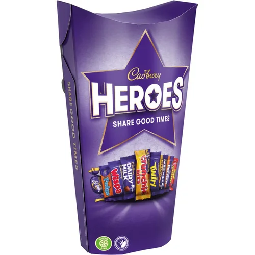 Miniatura 4 de Cadbury Heroes - Caja de chocolate, 10.26 oz (290 g)