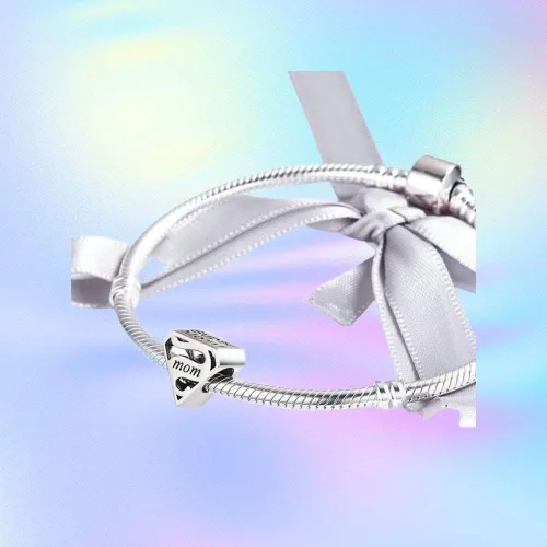 Miniatura 3 de 925 Sterling Silver Charms for Bracelets and Necklaces Flower Mouse Heart Travel Beads Family Tree Charms Jewelry Gift for Women Girls