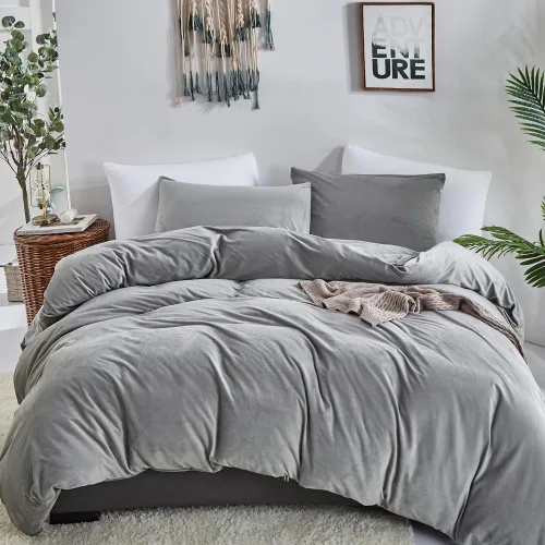 Miniatura 129 de CLOTHKNOW - Juego de edredón verde militar tamaño completo de 3 piezas, juego de ropa de cama verde oscuro, edredón suave con 2 fundas de almohada