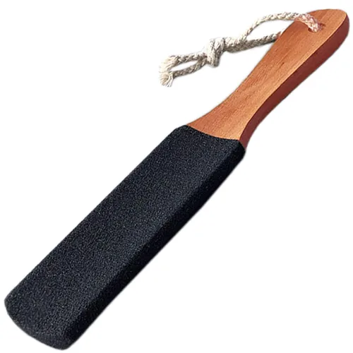 LEKESI - Lima de piedra pómez para retirar callosidades y piel muerta de los pies, herramienta para exfoliar y masajear los pies, se usa con pies