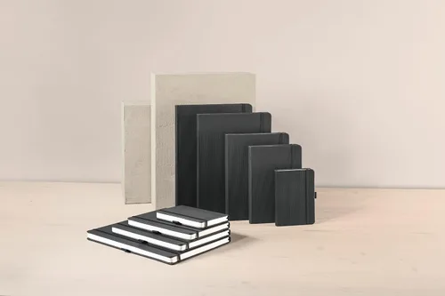 Miniatura 13 de Sigel Cuaderno CO120 CONCEPTUM®, negro, Tapa dura, liso con hoja guía rayada, aprox. A5, con numerosas características