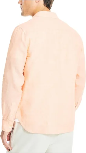 Miniatura 3 de Nautica Camisa de lino de ajuste clásico para hombre