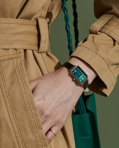 Miniatura 5 de Lola Rose Dainty Women's Wrist Watch Green Malachite Dial, Wrapped by Stylish Gift Box, Elegant Present for Ladies and Loved Ones