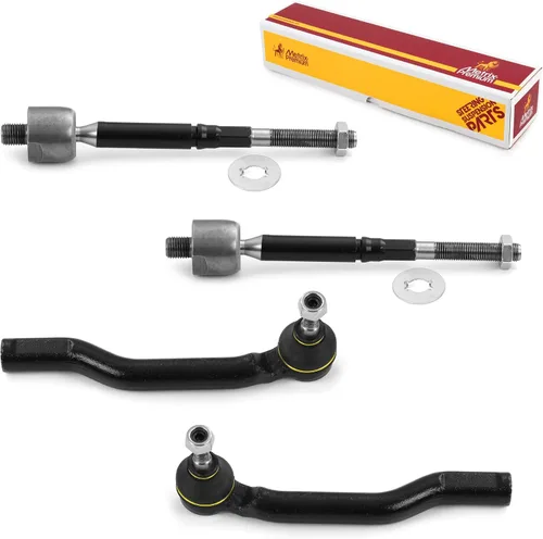 Miniatura 80 de Metrix Premium Chassis Parts - Juego de 4 barras de acoplamiento interior y exterior para Audi A3 15-16, Seat Leon 06-20 (México), 09-17 Volkswagen