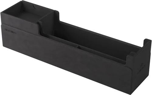 Miniatura 2 de Gamegenic Cards Lair 400+ - Caja convertible para cartas de doble funda, con capacidad para hasta 400 tarjetas, protector de juego de cartas Negro