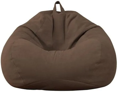 Miniatura 14 de Koolouispoper Funda para sofá grande y pequeña sin relleno, de tela de lino, puf, puff para sala de estar, dormitorio, tatami