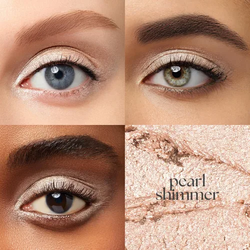 Miniatura 2 de Julep - Sombra de ojos 101 de crema a polvo, impermeable, barra con sombra de ojos – brillo perla – duradera, a prueba de arrugas, sombra de ojos