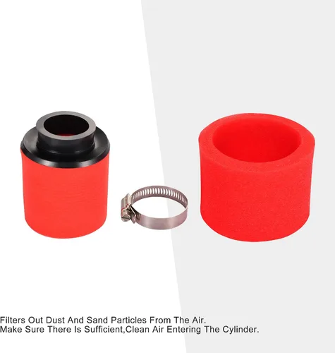 Miniatura 3 de GOOFIT Filtro de aire limpiador de 1.496 pulgadas de alto rendimiento de esponja de repuesto para XR50 CRF50 XR CRF 50 4 tiempos 50cc 70cc 90cc