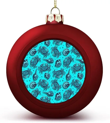Miniatura 22 de Boobs Funny Shatterproof Matte Christmas Balls for Tree Wreath Home Decor 1PCS