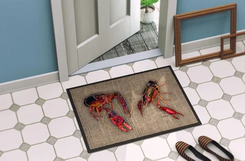 Miniatura 4 de Caroline's Treasures 8739MAT - Tapete para puerta delantera, 18 x 27 pulgadas, para interiores y exteriores, para entrada, antideslizante, lavable