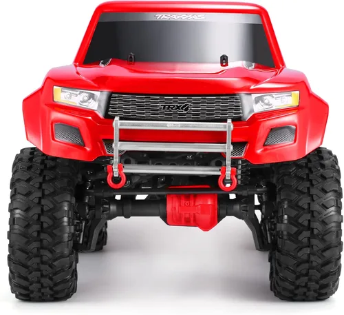 Miniatura 6 de Parachoques delantero RC de aleación de aluminio para 1/10 SCX10 o TRX-4 Crawler Cars Plata