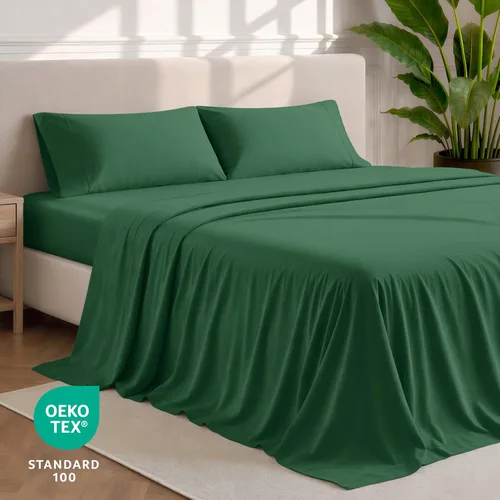 Miniatura 4 de Bare Home Juego de Sábanas Full - Sábanas de Cama Full de Microfibra Ultra-Suave de Lujo 1800 Hilos de Densidad - Doble Cepillado - Bolsillos 27