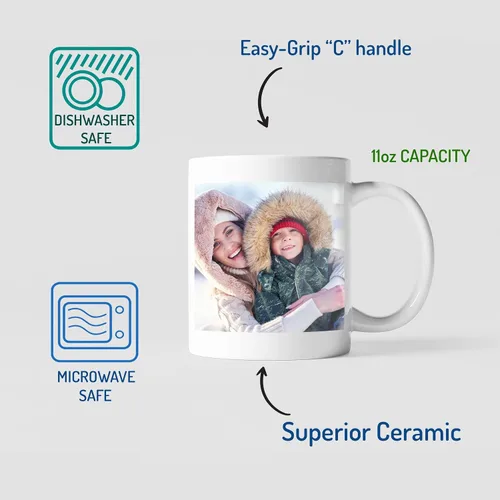 Miniatura 3 de Tazas personalizadas con imágenes, taza personalizada con fotos, tazas personalizadas con palabras, tazas personalizadas con texto, tazas