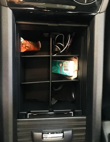 Miniatura 6 de Organizador de consola central divisores para Honda Pilot 2016-2022 / Ridgeline 2017-2022 2023/Passport 2019-2022 2023, accesorios de plástico ABS