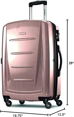 Miniatura 239 de Samsonite Winfield 2 Equipaje rígido con ruedas giratorias, Azul profundo, Juego de 3 piezas (20/24/28)