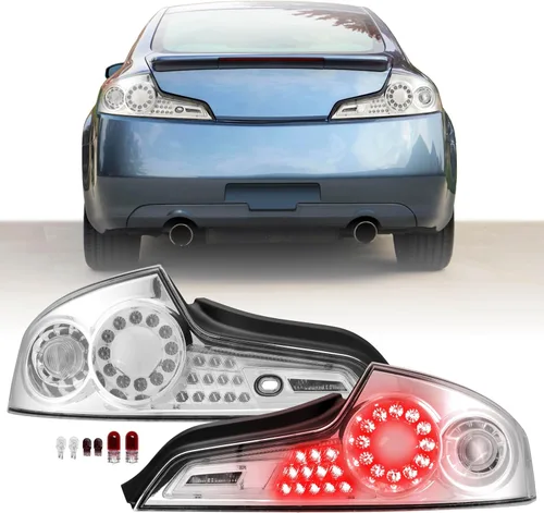 Miniatura 11 de USR 03-13 G35 G37 2Puertas Coupe Convertible Módulo de Cable de Activación LED de Freno y Señales de Giro (Izquierda + Derecha) Compatible con 03-13