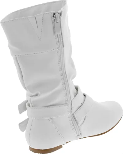 Miniatura 5 de Link Sonny-54K - Botas de equitación con tacón bajo y hebilla y punta redonda para niña