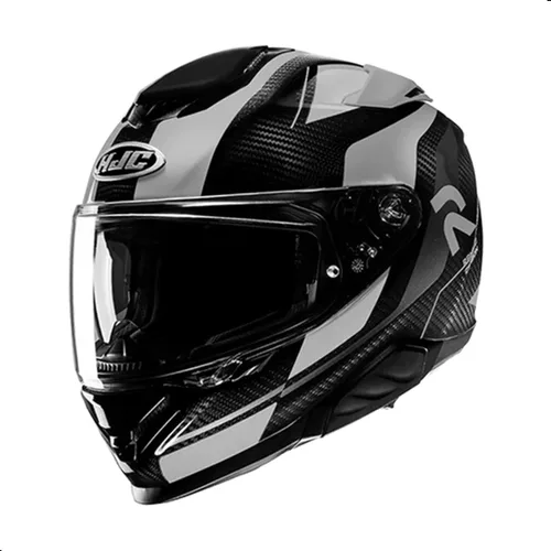 Miniatura 4 de Casco para motocicleta HJC RPHA 71 Carbon Hamil con visera protectora HJ-40 Pinlock, aprobado por DOT (MC1, X-Small)