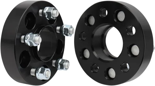 Miniatura 9 de IRONTEK Espaciadores de rueda de 4 x 4 pulgadas, espaciadores forjados de 1 pulgada con orificio de cubo de 2.598 in, pernos de 1/2 pulgadas x 20