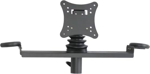 Miniatura 5 de Audio2000'S S420Y - Soporte de pantalla plana portátil LCD LED para monitor de TV con patas de trípode plegables, incluye una placa de montaje VESA