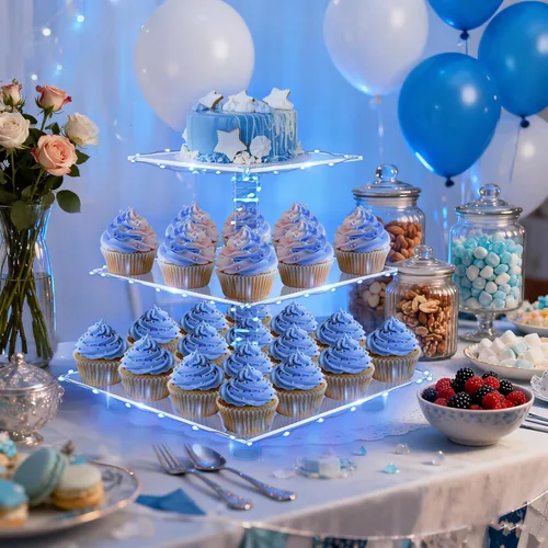 Miniatura 2 de YestBuy - Soporte para cupcakes (3/4/5)