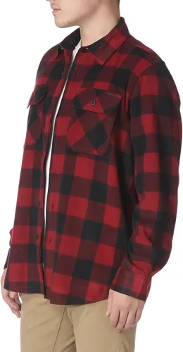 Miniatura 2 de Wrangler Authentics - Camisa de tela polar resistente de manga larga para hombre