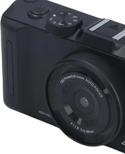 Miniatura 8 de Zopsc Cámara digital 4K de Vlog de 48 MP, enfoque automático de 48 MP, cámaras de zoom digital 18X para Vedio, pantalla abatible de 3 pulgadas