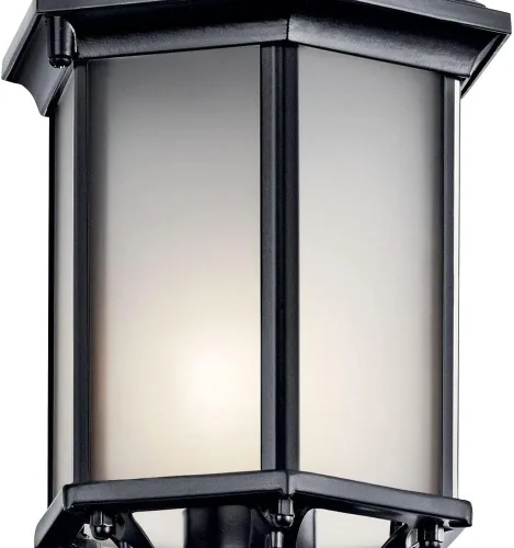 Miniatura 5 de Kichler Chesapeake - Lámpara de pared para exteriores de 17 pulgadas en color blanco, 1 luz exterior para porche, aplique de pared costero
