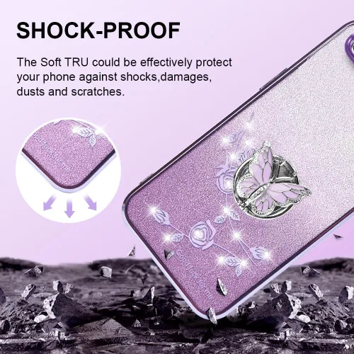 Miniatura 2 de para Apple iPhone 6 (12 cm) Funda para teléfono, para iPhone 6S Funda para teléfono móvil para mujeres y niñas, Funda protectora de TPU con diseño