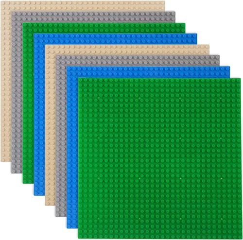 Miniatura 7 de LVHERO Placas base clásicas para construcción de ladrillos de construcción, 100% compatibles con todas las principales marcas, placa base, 10 x 10