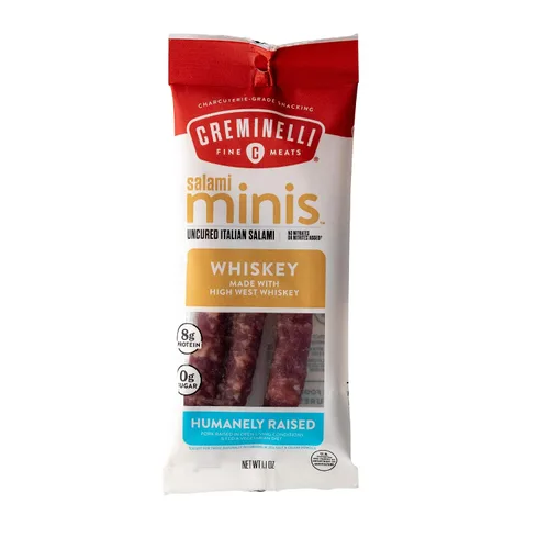 Miniatura 15 de Creminelli - Colaciones pequeñas de salami original con fabricación a conciencia en los Estados Unidos Es amigable con cerdo, keto y paleo. Cuenta