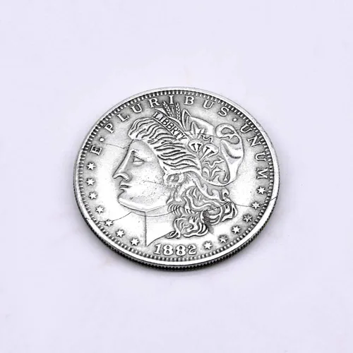 Miniatura 4 de Enjoyer Tres Moneda Plegable Morgan Versión De Moneda Trucos De Magia Moneda A Través De La Botella Magia De Cerca De Accesorios De Calle Trucos De