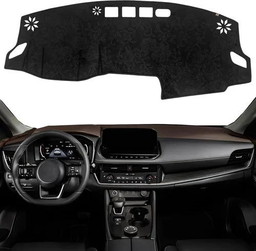 Miniatura 9 de Alfombrilla Protectora para Salpicadero Compatible con Nissan Altima 2012-2007 (Código de Cuerpo L32, Sin Modelos HUD), Alfombrilla Antirreflejos