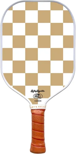 Miniatura 13 de Pala de pickleball con licencia oficial, raqueta aprobada por la Asociación de Pickleball de Estados Unidos, núcleo de panal ligero, exterior