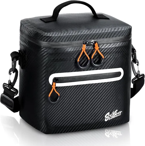 Bolsa de picnic con aislamiento de lados blandos, 7/16/30 latas de lonchera aislada, bolsa de almuerzo impermeable, a prueba de fugas, portátil para
