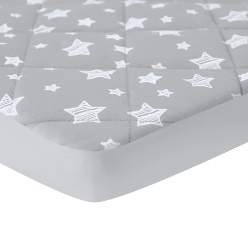 Miniatura 5 de Pack and Play - Juego de sábanas ajustadas, protector de colchón para niños pequeños, 39 x 27 x 5 pulgadas, funda transpirable de impresión gruesa