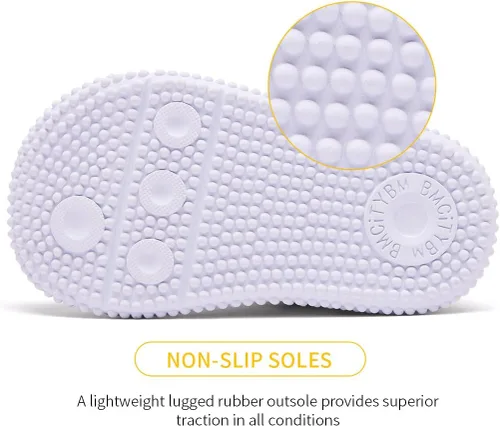 Miniatura 18 de BMCiTYBM Zapatos de bebé para niños pequeños, zapatillas de malla transpirable antideslizantes