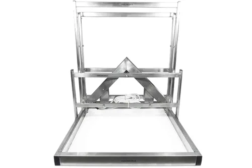 Miniatura 2 de Hive Frames Uncapper con doble 12 V cuchillos eléctricos abeja miel acero inoxidable destaponadora máquina