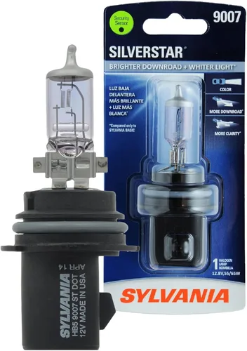 Miniatura 12 de Foco halógeno de alto rendimiento SilverStar (1 unidad) Sylvania 9003 (también encaja H4), H7